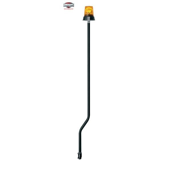 Luz de emergencia naranja con soporte para Karts BERG