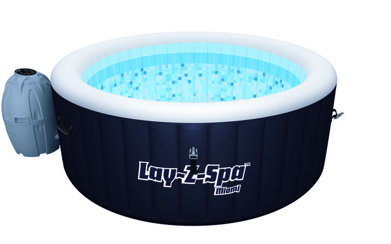 Aufblasbarer Whirlpool Bestway LAY-Z Spa Miami 180x65 cm